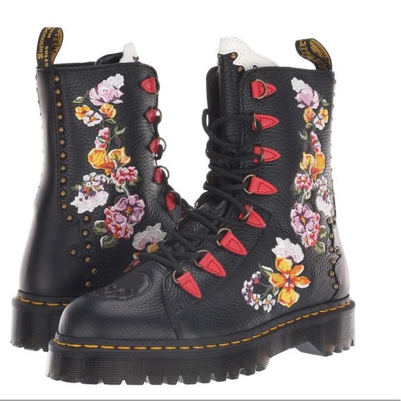 Dr. Martens Shoes - Dr. Martens Nyberg Limited Edition Rare Lace Up Combat Boots